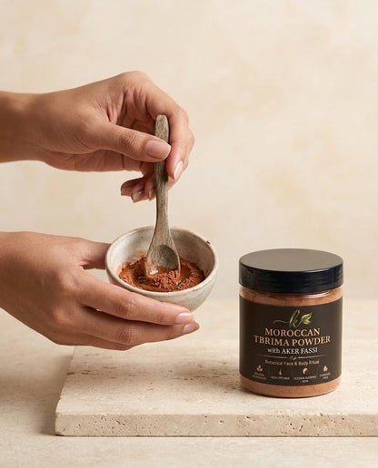 Moroccan Tbrima Powder with Aker Fassi