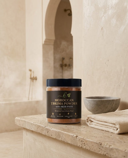 Moroccan Tbrima Powder with Aker Fassi