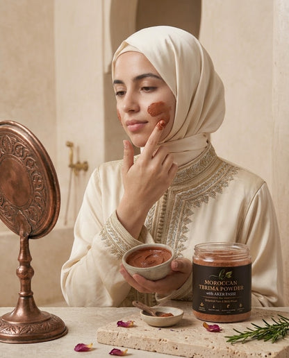 Moroccan Tbrima Powder with Aker Fassi