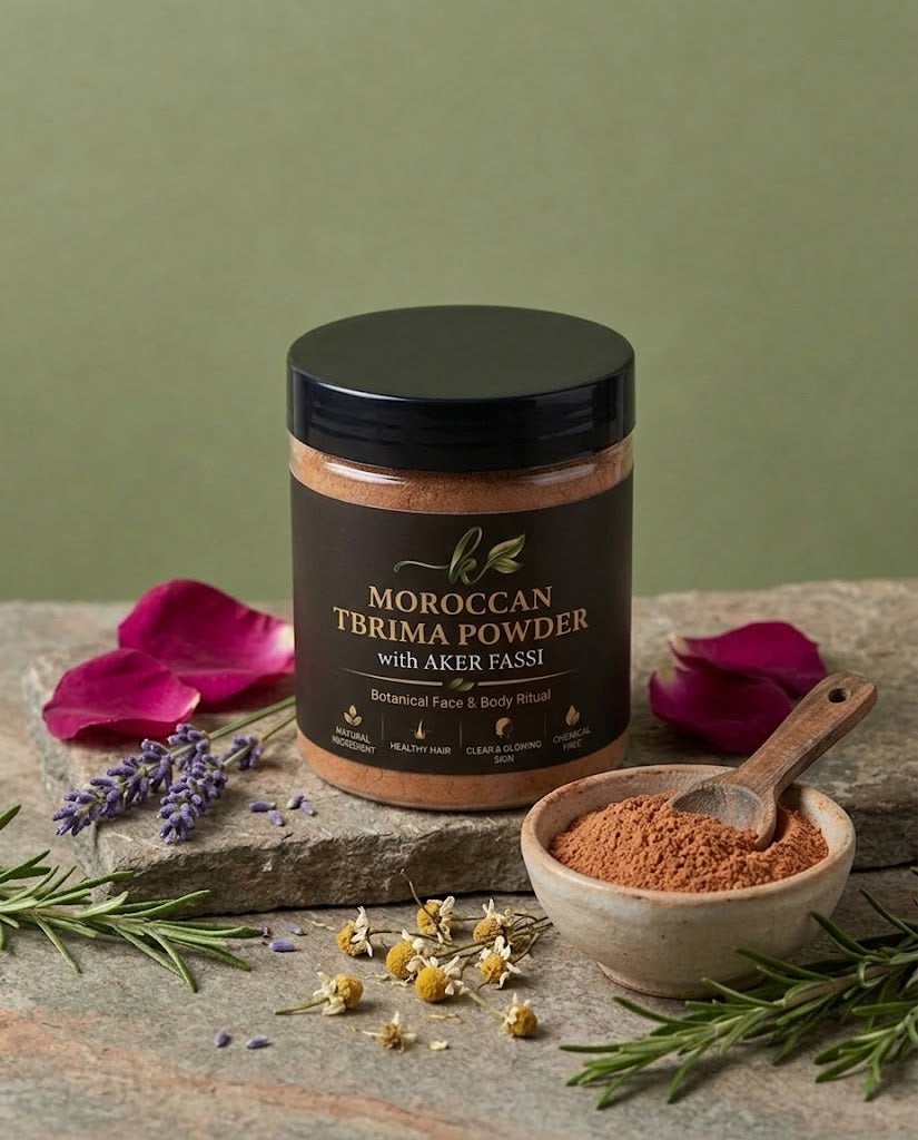 Moroccan Tbrima Powder with Aker Fassi